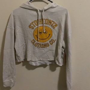 Cropped small shop sweatshirt